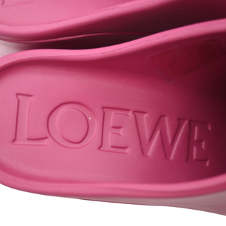 LOEWE | Pink Terra Rubber Clogs