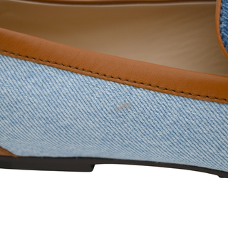 TOD'S | T Chain Denim Loafers