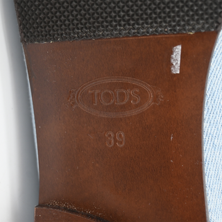 TOD'S | T Chain Denim Loafers