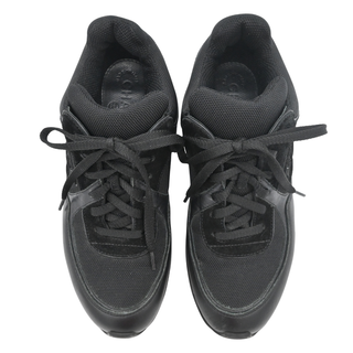 CHANEL | CC Logo Mixed-Material Sneakers