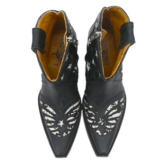 OLD GRINGO | Star Cowhide Leather Western Ankle Boots