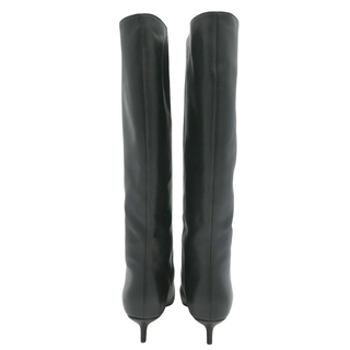 VERONICA BEARD | Lisa Kitten-Heel Wide-Calf Leather Boots