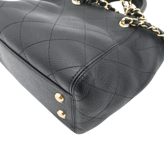 CHANEL | Small Shopping Bag Caviar Leather Tote Bag