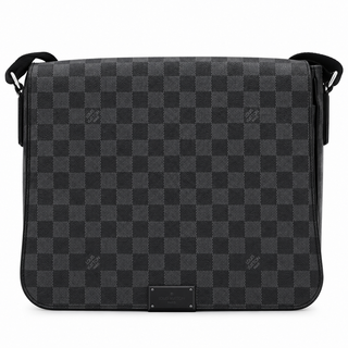 LOUIS VUITTON | Damier Graphite District MM Messenger Bag