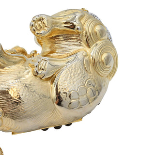 JUDITH LEIBER | Chinese Foo Dog Crystal Minaudière Clutch