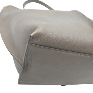 CHLOE | Taupe Grained Leather Tote Bag