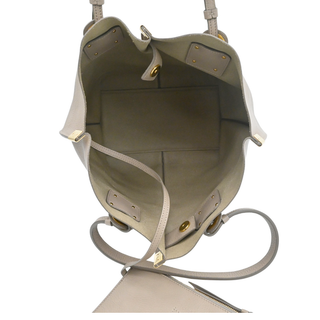 CHLOE | Taupe Grained Leather Tote Bag
