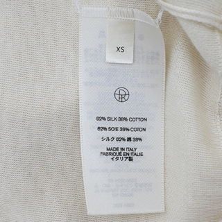 THE ROW | Ivory Silk & Cotton Oversized Turtleneck Sweater