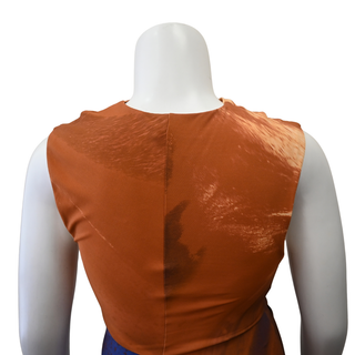 SIMKHAI | Ruched Ombré Sleeveless Maxi Dress