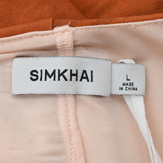 SIMKHAI | Ruched Ombré Sleeveless Maxi Dress