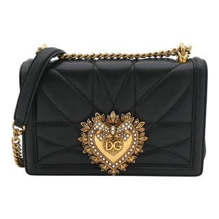 DOLCE & GABBANA | Quilted Nappa Leather Devotion Bag