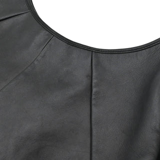 YSL | Black Leather Mombasa Shoulder Bag