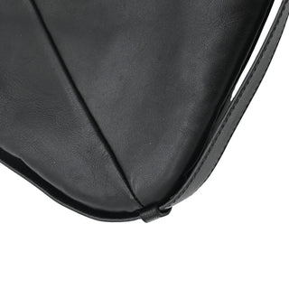 YSL | Black Leather Mombasa Shoulder Bag