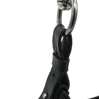 YSL | Black Leather Mombasa Shoulder Bag
