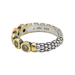LAGOS | Caviar Diamond Stacking Ring