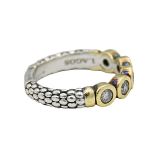 LAGOS | Caviar Diamond Stacking Ring