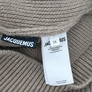 JACQUEMUS | La Maille Risoul Merino Wool Cropped Sweate