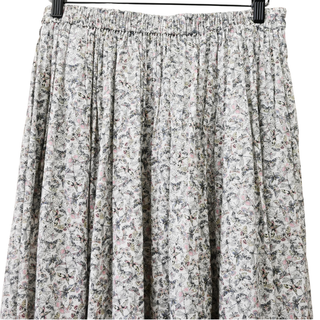 CHRISTIAN DIOR | Libellule Camouflage Cotton Skirt