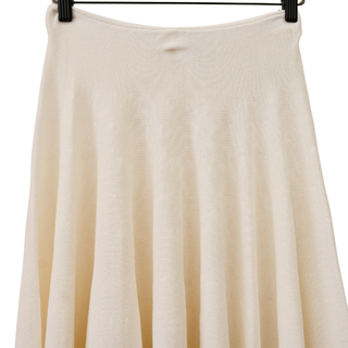 THE ROW | Jaliah White Knit Midi Skirt