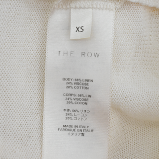 THE ROW | Jaliah White Knit Midi Skirt