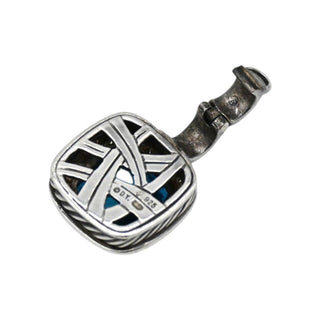 DAVID YURMAN | Albion Blue Topaz & Diamond Sterling Silver Pendant