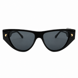 NANUSHKA | Black Emme Cat-Eye Sunglasses