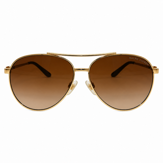 RALPH LAUREN | Gold-Tone Aviator Sunglasses