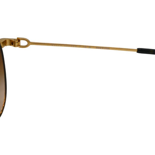 RALPH LAUREN | Gold-Tone Aviator Sunglasses