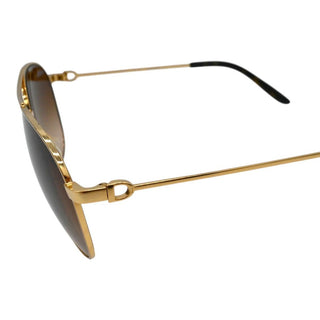 RALPH LAUREN | Gold-Tone Aviator Sunglasses