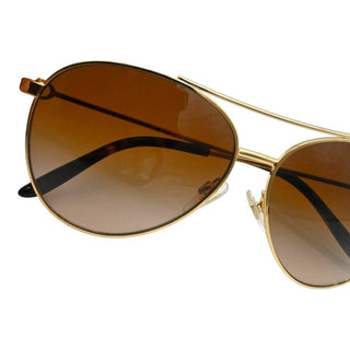 RALPH LAUREN | Gold-Tone Aviator Sunglasses