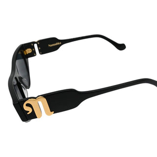 NANUSHKA | Black Emme Cat-Eye Sunglasses