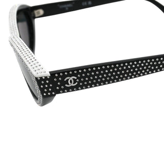 CHANEL | Crystal Embellished Cat-Eye Sunglasses