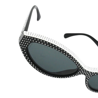 CHANEL | Crystal Embellished Cat-Eye Sunglasses
