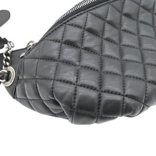 CHANEL | Quilted Leather CC Charm Belt Bag