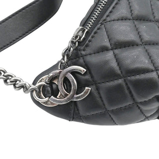CHANEL | Quilted Leather CC Charm Belt Bag