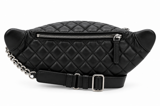 CHANEL | Quilted Leather CC Charm Belt Bag