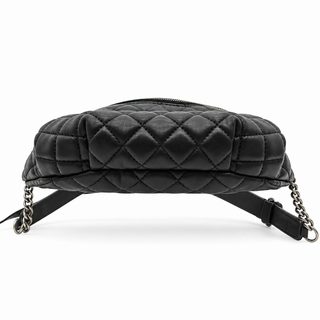 CHANEL | Quilted Leather CC Charm Belt Bag