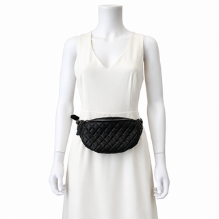 CHANEL | Quilted Leather CC Charm Belt Bag
