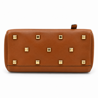 FERRAGAMO | Gancini Lock Leather Top Handle Satchel