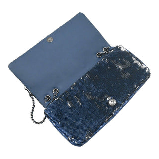 CHANEL | Coco Cuba Sequin Embellished Logo Flap Shoulder Bag