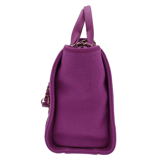 Deauville Large Logo Knit Tote Bag