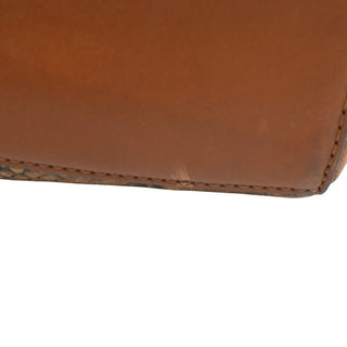 TORY BURCH | McGraw Snake-Embossed Leather & Suede Shoulder Bag