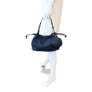 MZ WALLACE | Dawn Navy Waverly Small Shoulder Bag