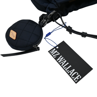 MZ WALLACE | Dawn Navy Waverly Small Shoulder Bag