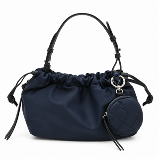 MZ WALLACE | Dawn Navy Waverly Small Shoulder Bag