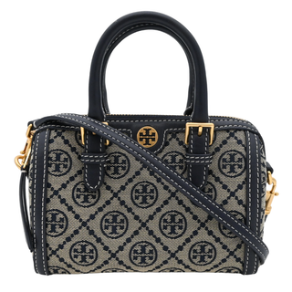 TORY BURCH | T Monogram Jacquard Petite Barrel Bag