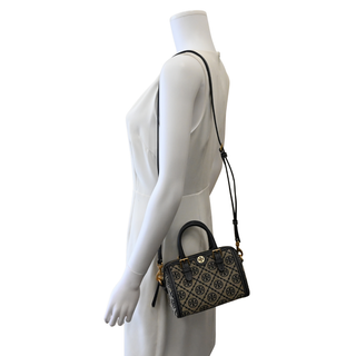 TORY BURCH | T Monogram Jacquard Petite Barrel Bag