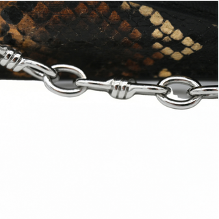 ALL SAINTS | Snakeskin-Embossed Leather Tassel Crossbody Bag