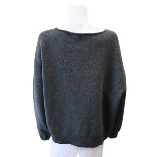 CELINE | Dark Grey Wool & Cashmere Sweater