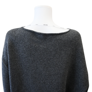 CELINE | Dark Grey Wool & Cashmere Sweater